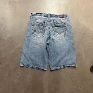 Y2K‎ Baggy Light Wash BKE Derek Denim Blue Jorts W34"
